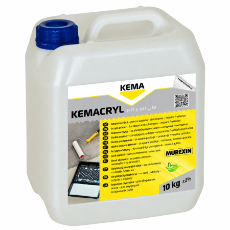 Amorsa acrilica Murexin KEMACRYL, dispersie polimerica, 10 kg